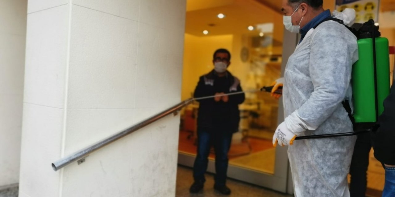 Büyükşehir Belediyesi’nden Nazilli’de Dezenfekte Çalışması