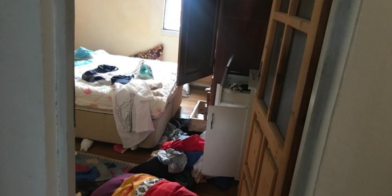 Hırsız Umduğunu Bulamadı, Evi Alt Üst Etti