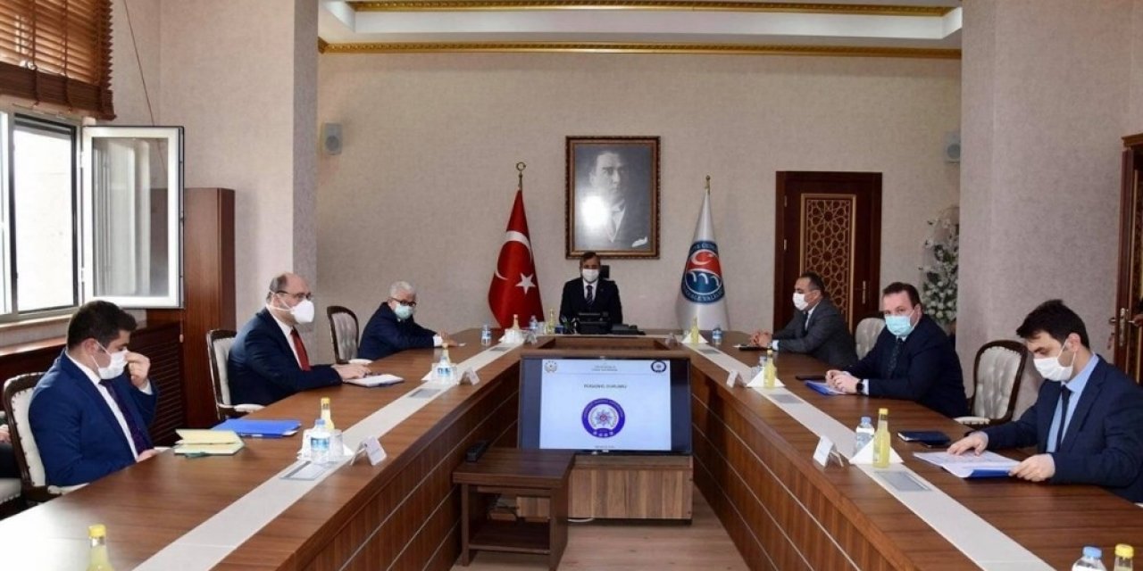 Kırıkkale’de Asayiş Değerlendirme Toplantısı