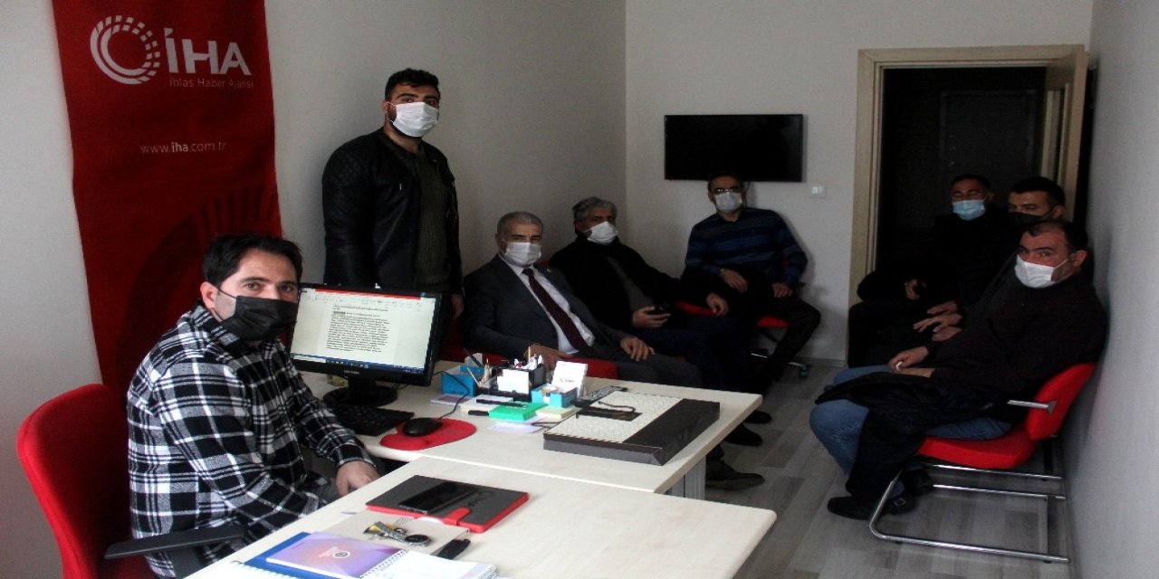 Chp Heyetinden İha’ya Gazeteciler Günü Ziyareti
