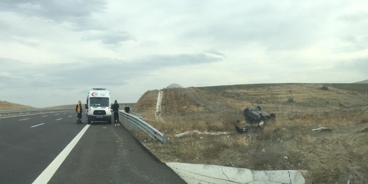 Ankara-niğde Yolunda Trafik Kazası: 2 Yaralı