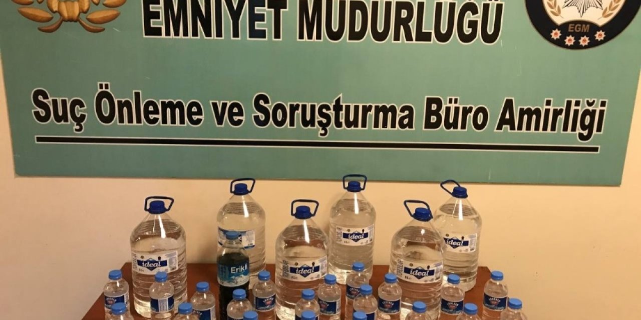 Kaçak Alkol Üretimine Polis Engeli