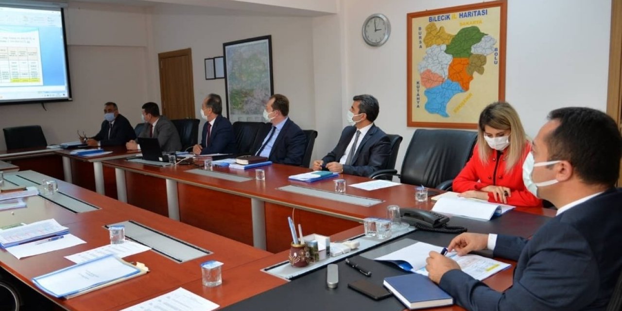 2021 Yılında Yapılması Planlanan Projeler Ve Çalışmalar Masaya Yatırıldı