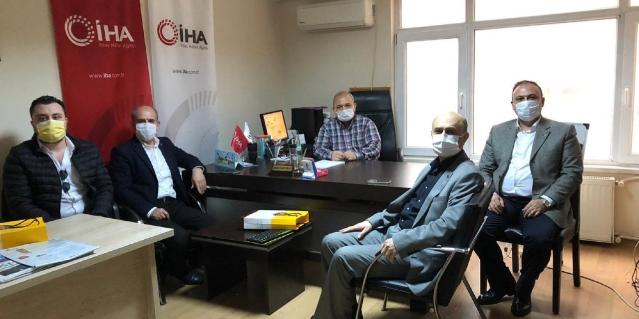 Ak Parti Karesi’den İha’ya Ziyaret