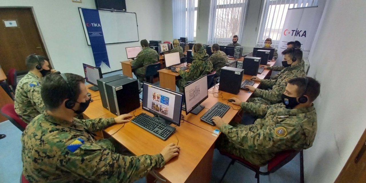 Tika’dan Bosna Hersek Silahlı Kuvvetler Mesleki Gelişim Eğitim Merkezine Destek