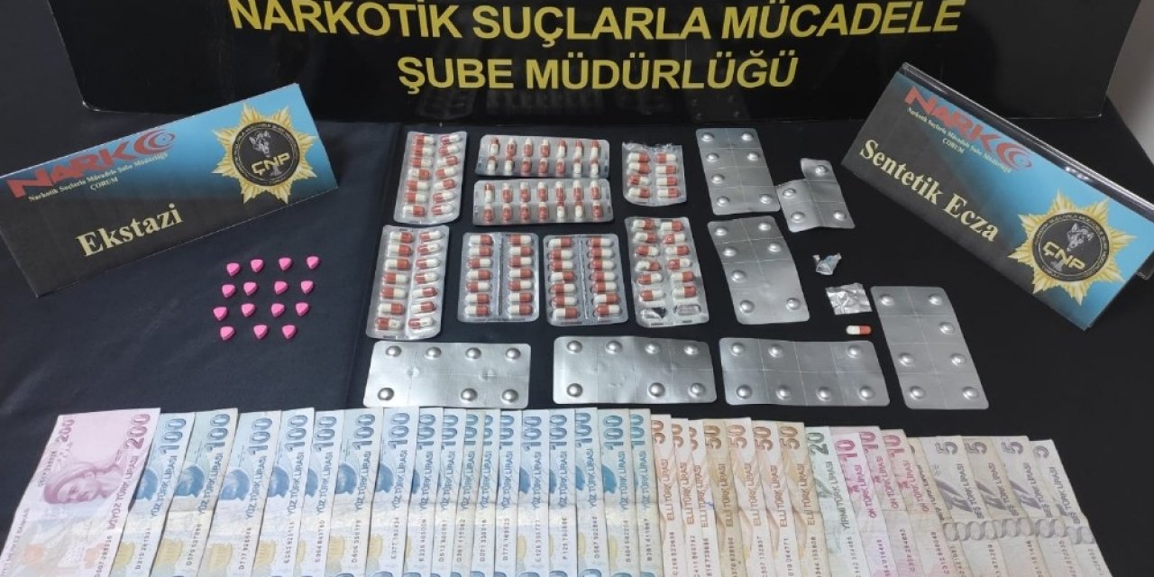 Çorum’da Uyuşturucu Operasyonu; 1 Zanlı Tutuklandı