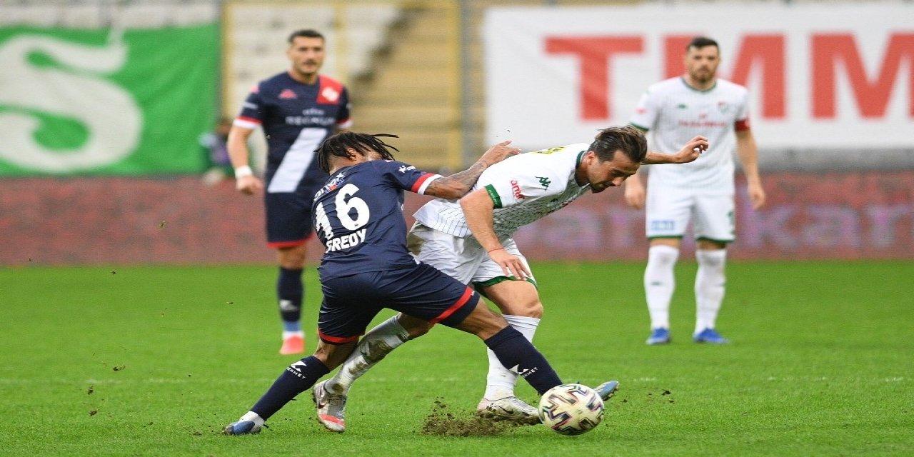 Bursaspor’un 20 Maçlık Gol Zinciri Sona Erdi