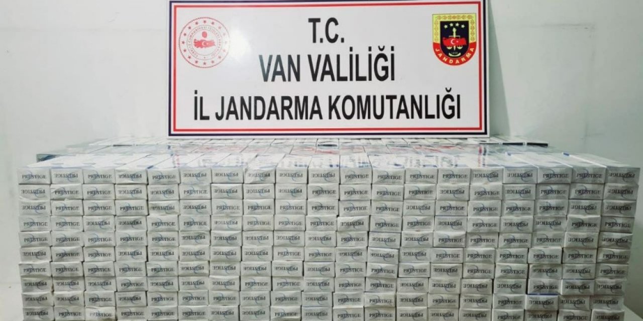 Başkale’de 10 Bin Paket Kaçak Sigara Ele Geçirildi