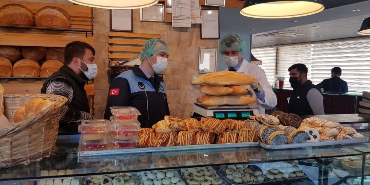 Gebze Zabıta Ekiplerinden Fırın Denetimi