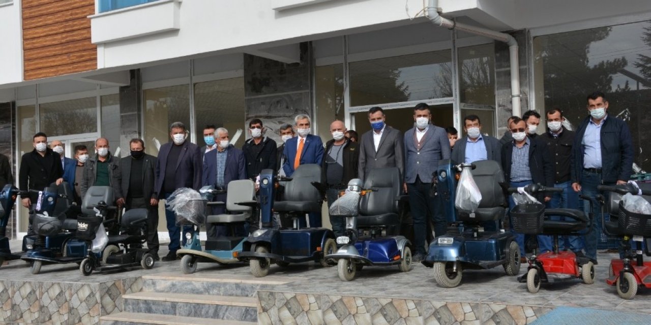 Mhp Karaman İl Teşkilatından Engellilere Akülü Araç