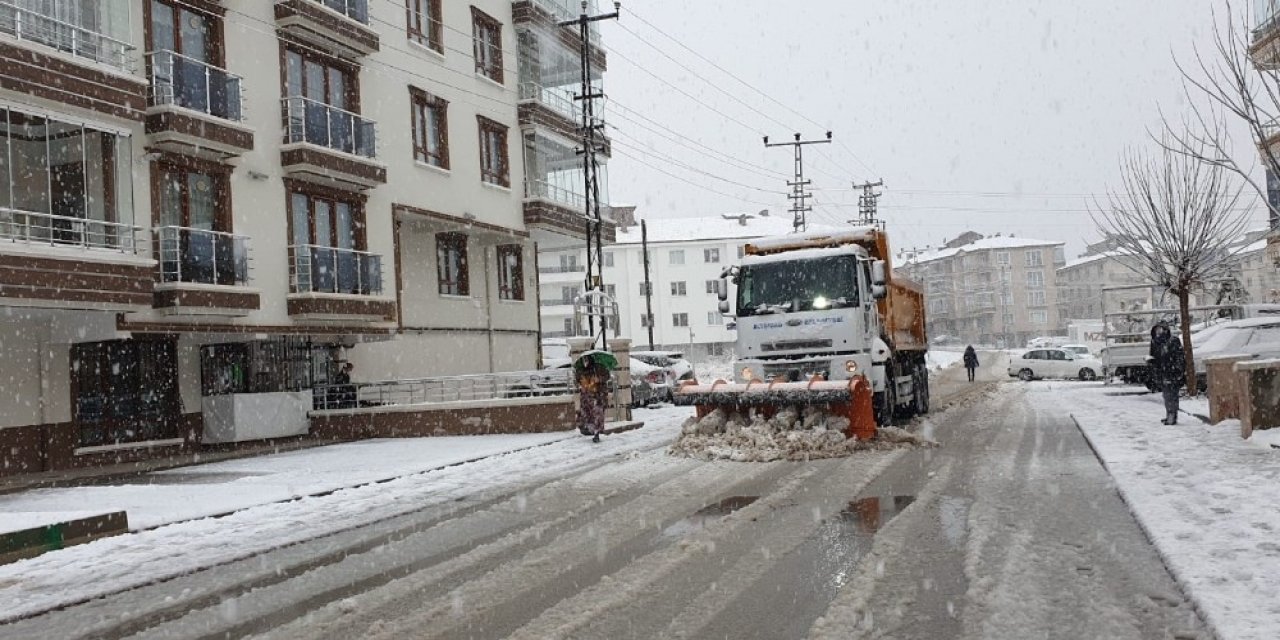 Altındağ Belediyesi Kar Teyakkuzunda