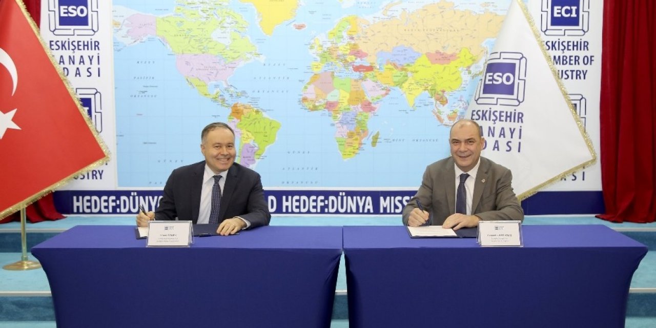 Eskişehir Sanayi Odası Ve Halkbank Arasında Protokol İmzalandı