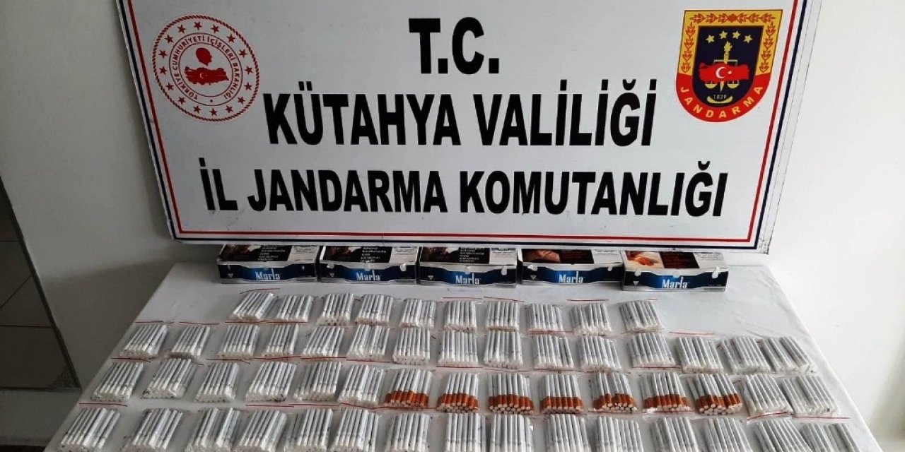 Tavşanlı’da Bin 400 Adet Kaçak Sigara Ele Geçirildi
