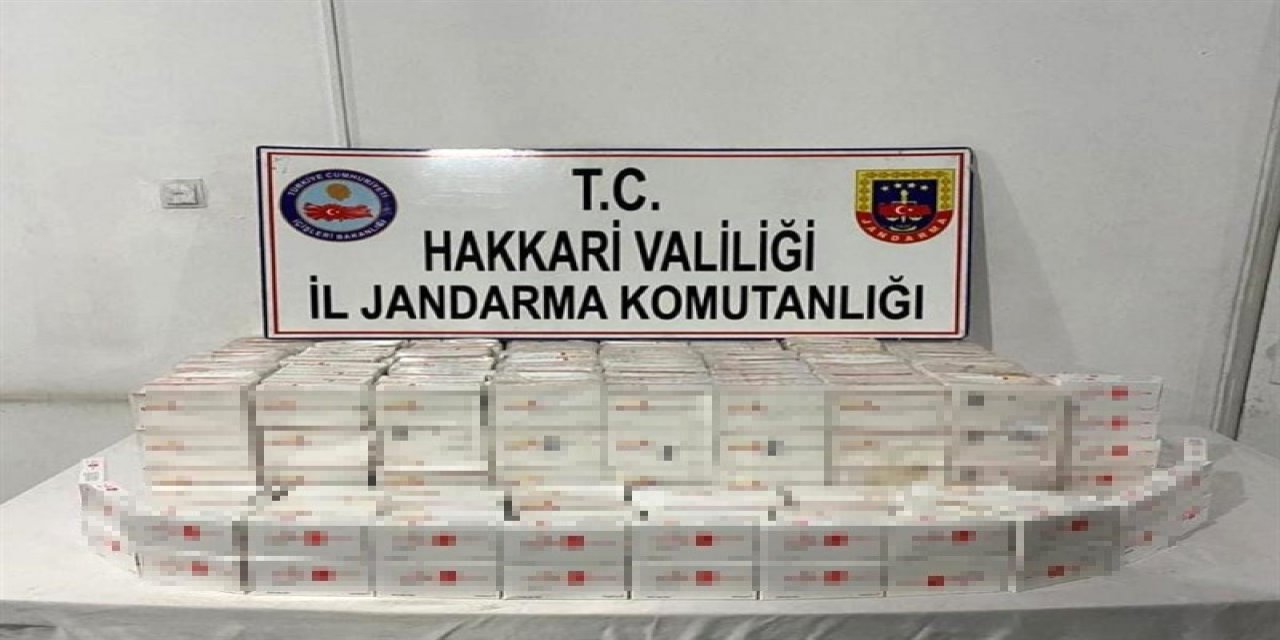 Şemdinli’de Araç İçinde Kaçak Tıbbi İlaç Ele Geçirildi
