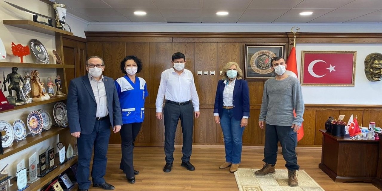 Haytap İl Temsilcisi Tekinbaş’tan Başkan Özcan’a Teşekkür