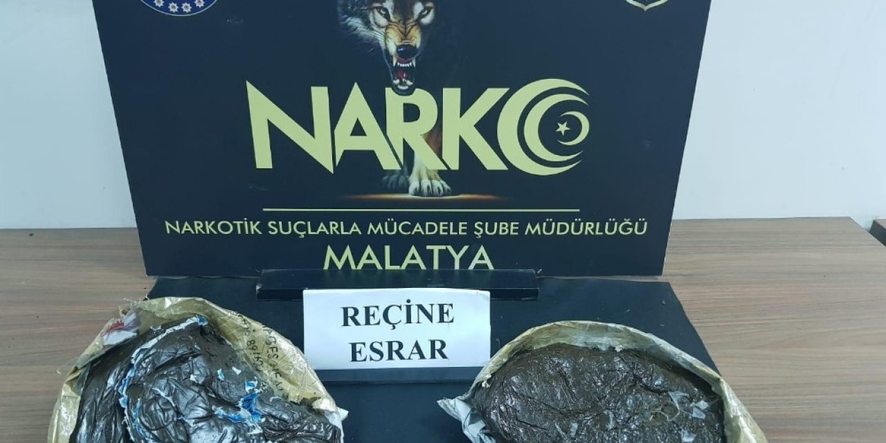 Yolcu Otobüsünde 5 Kilo Esrar Bulundu