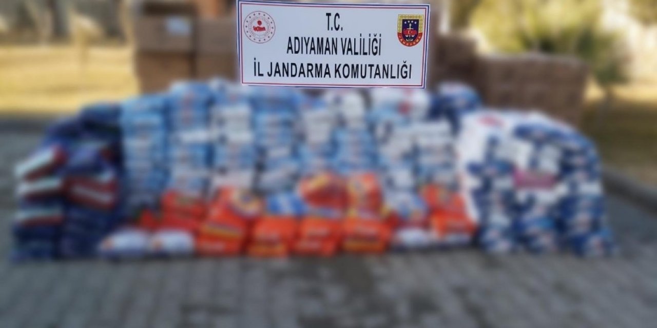Jandarma Sahte Temizlik Ürünleri Ele Geçirdi