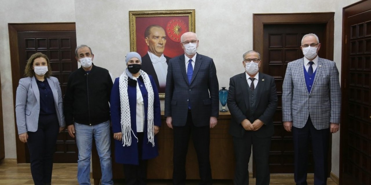 71 Evler’den Başkan Kurt’a Teşekkür Ziyareti
