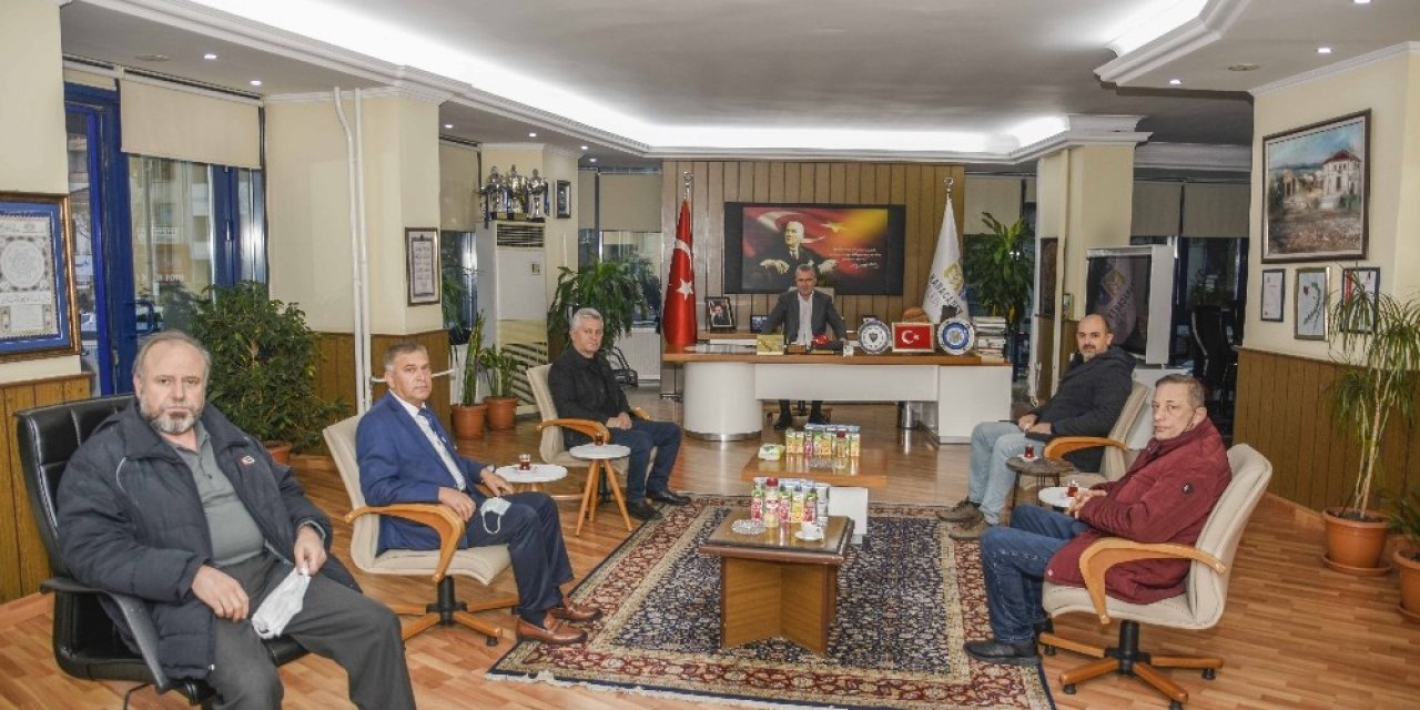Oda Başkanlarından Başkan Özkan’a Ziyaret