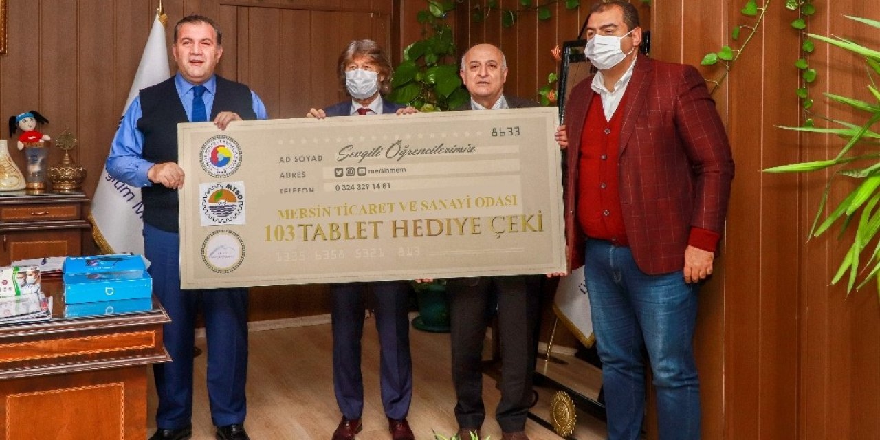 Mtso’dan Öğrencilere 103 Tablet Bilgisayar