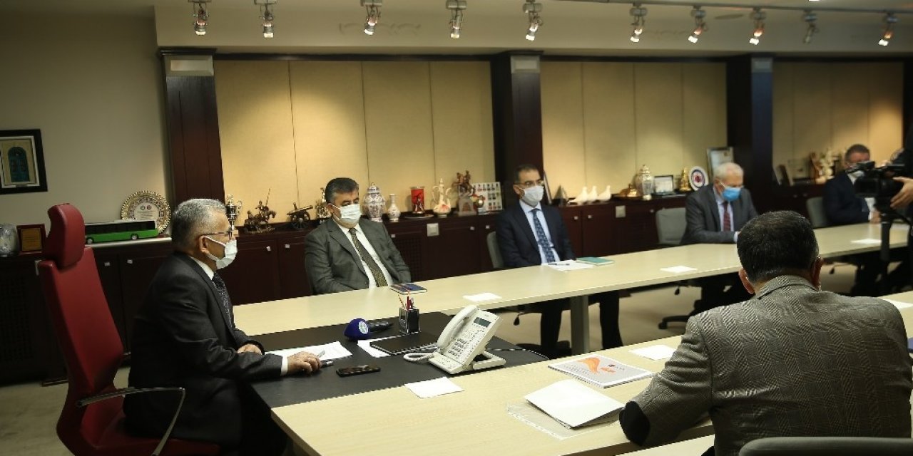 Büyükşehirde Yılın İlk Ulaşım Toplantısı Yapıldı