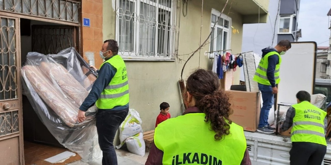İlkadım’dan 550 İhtiyaç Sahibi Aileye Destek