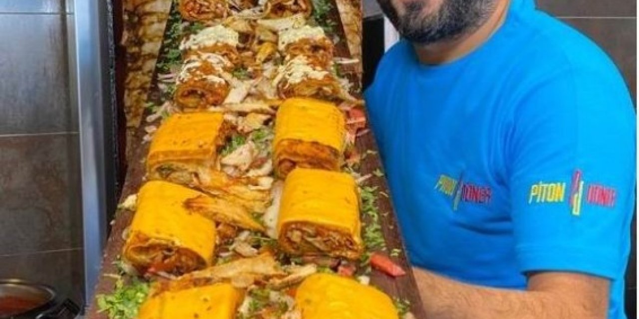 Adana’ya Özgü Piton Döner Büyük İlgi Görüyor