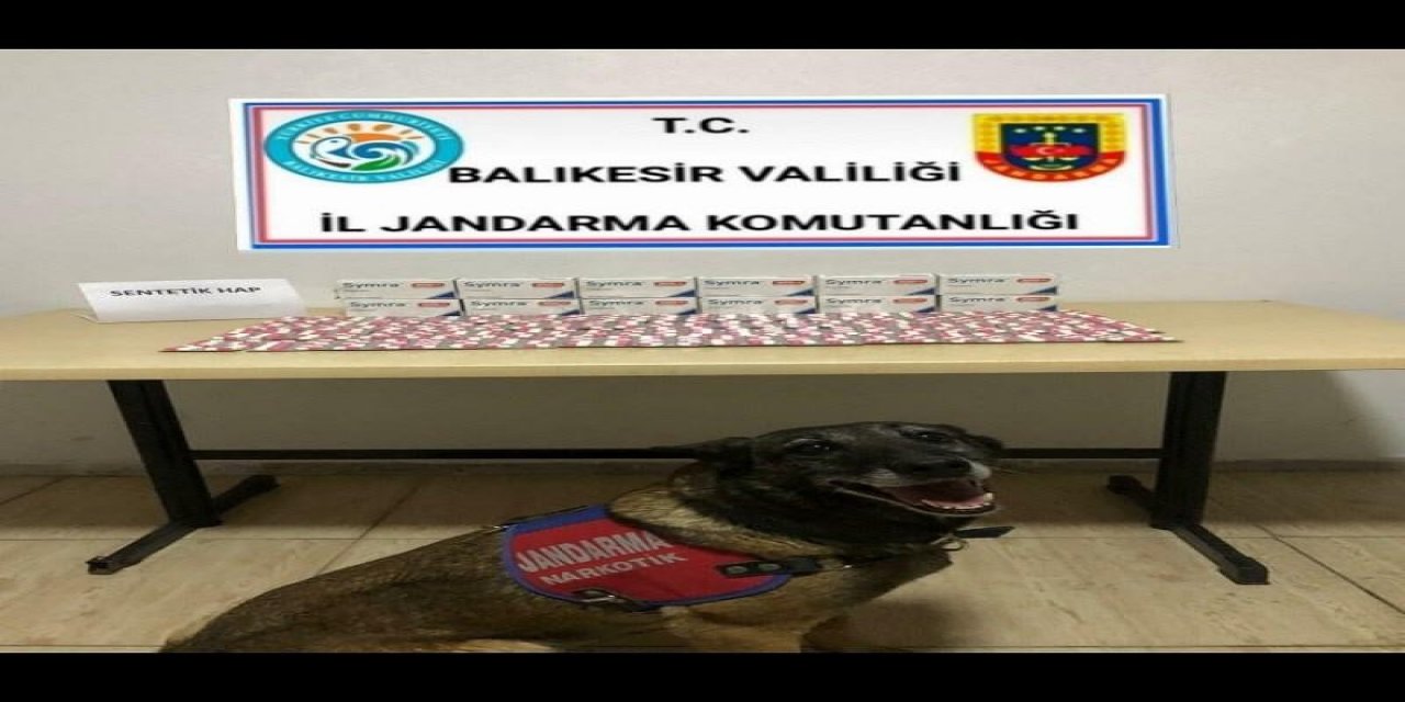 Karesi’de Uyuşturucu Hap Operasyonu