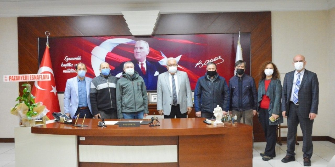 Pazaryeri Çalışmalarına Esnaftan Teşekkür