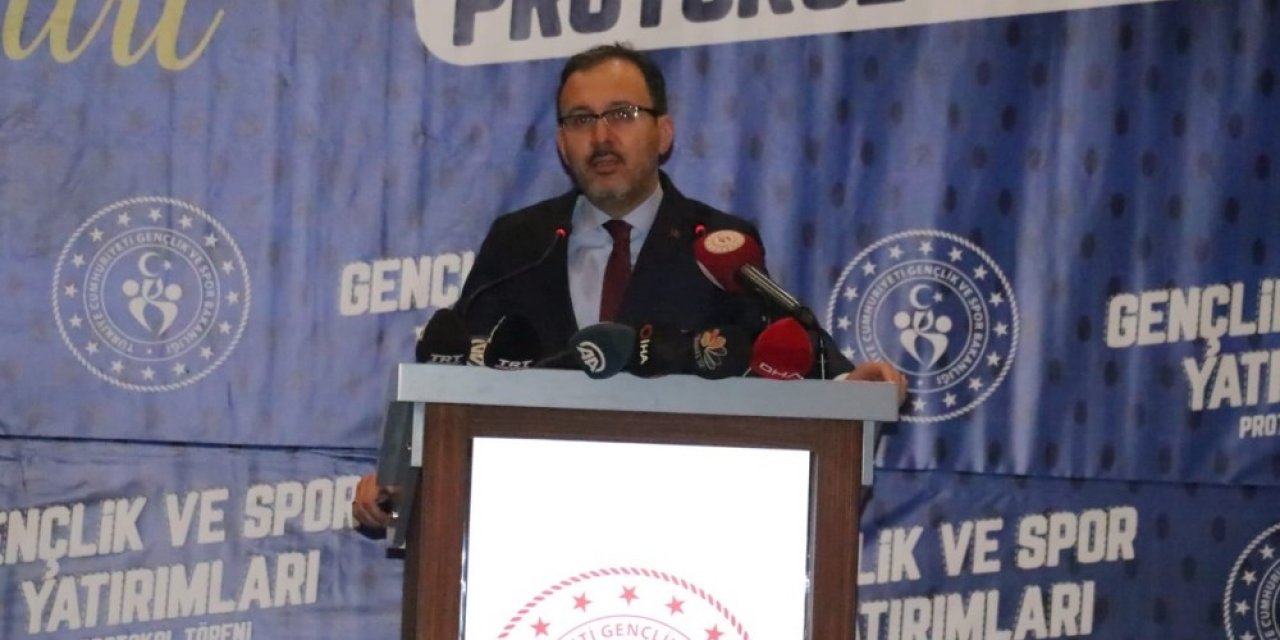 Bakan Kasapoğlu’ndan Siirt’e Stat Müjdesi