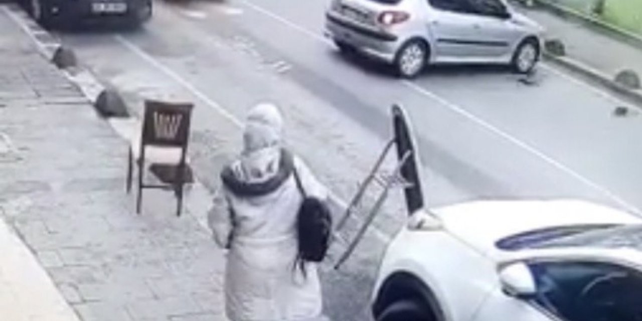 Beykoz’da Feci Motosiklet Kazası Kamerada
