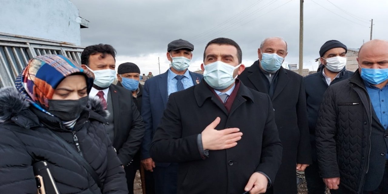 Kars’ta Köylere Ak Partiyle Hizmet Geldi