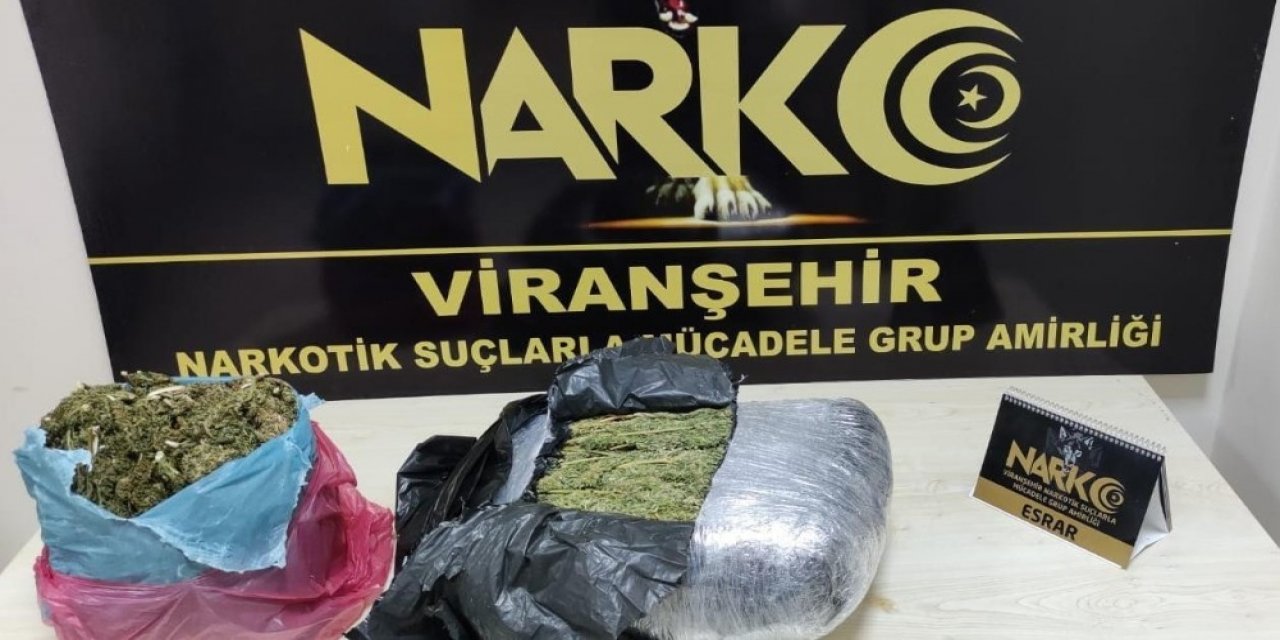 Şanlıurfa’da Uyuşturucu Operasyonu