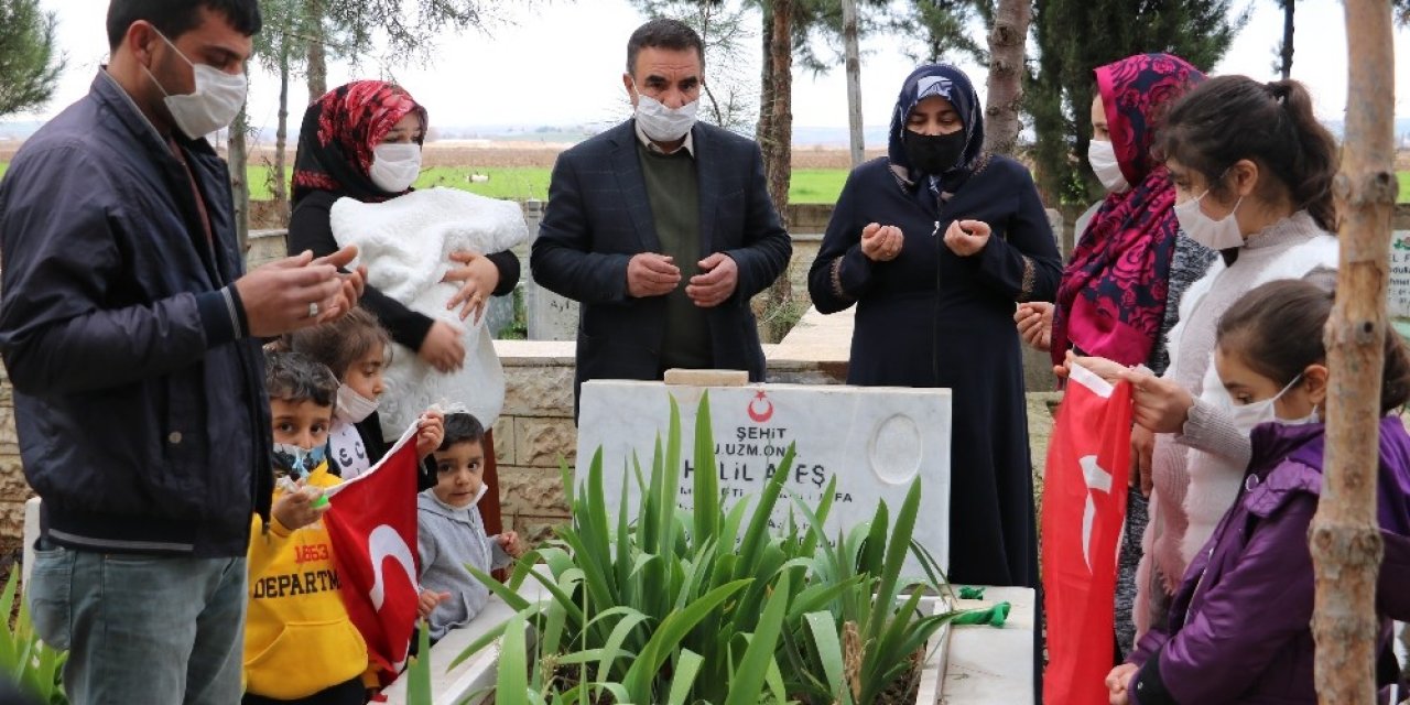Haberi Alan Şehidin Ailesi Mezarlığa Koştu