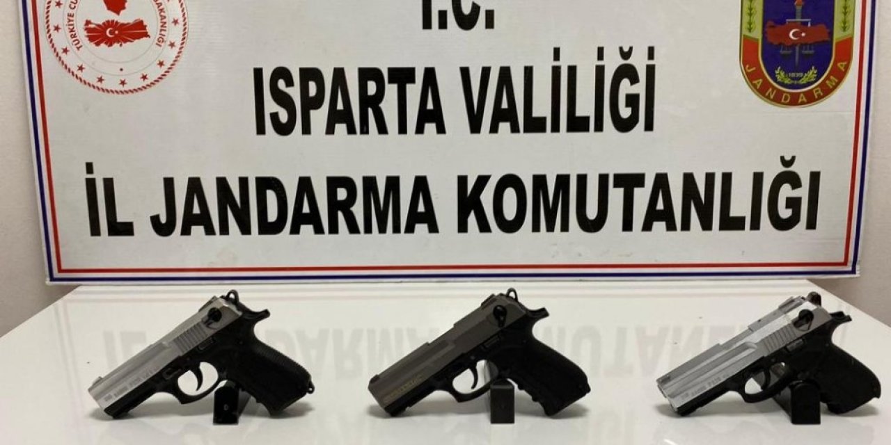 Isparta’da Silah Ticareti Operasyonu: 1 Gözaltı