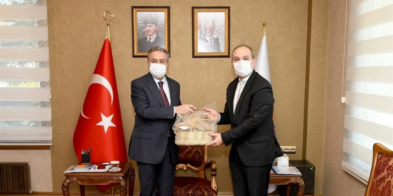 Tgka Genel Müdür Yardımcısı Türkmen, Vali Su’yu Ziyaret Etti
