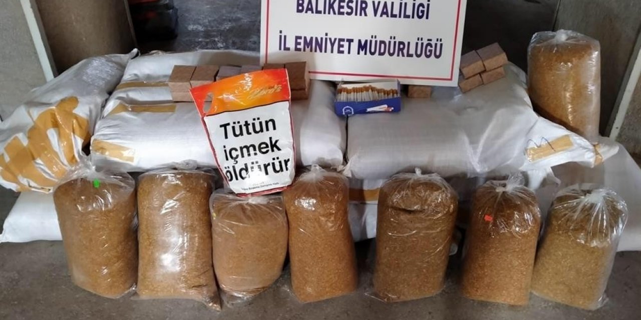 Edremit’te Tütün Operasyonu