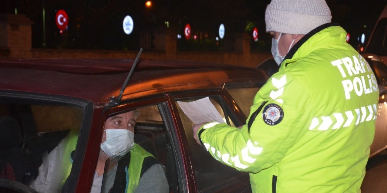 56 Saatlik Kısıtlama Balıkesir’de Başladı