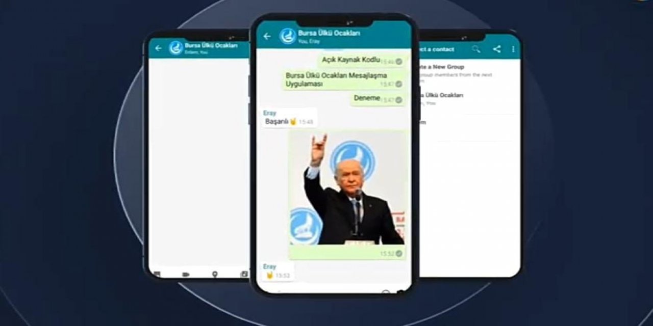 Ülkü Ocakları’ndan Yerli Ve Milli Mesajlaşma Uygulaması Geliyor