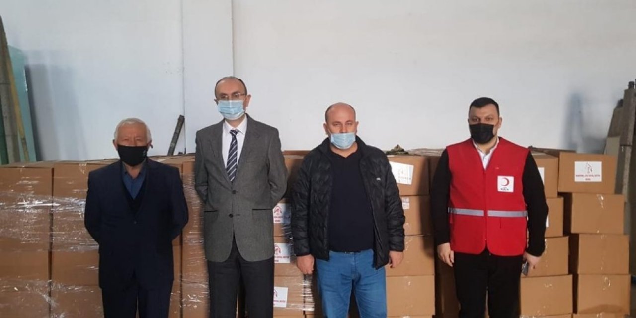 300 Aileye Gıda Paketi Dağıtılacak