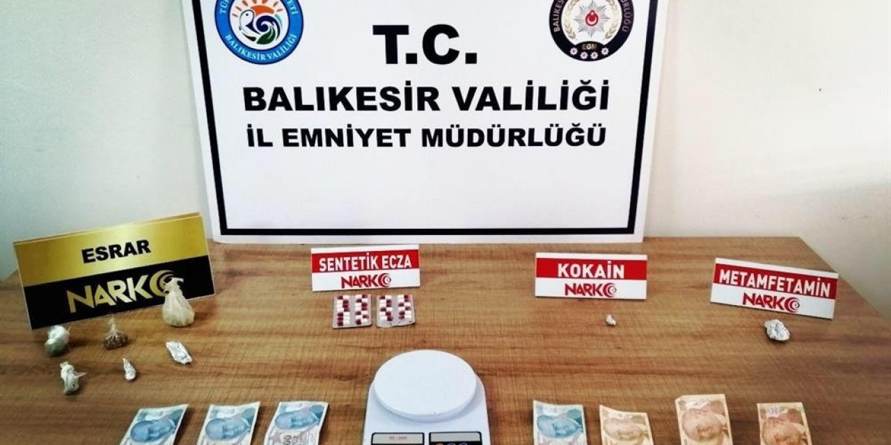 Balıkesir’de 11 Uyuşturucu Şüphelisinden 1’i Tutuklandı