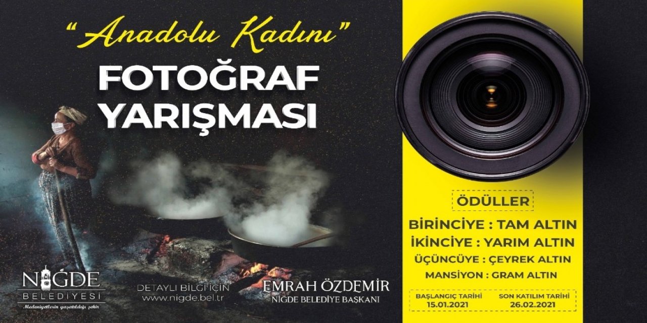 Niğde Belediyesi’nden Fotoğraf Yarışması