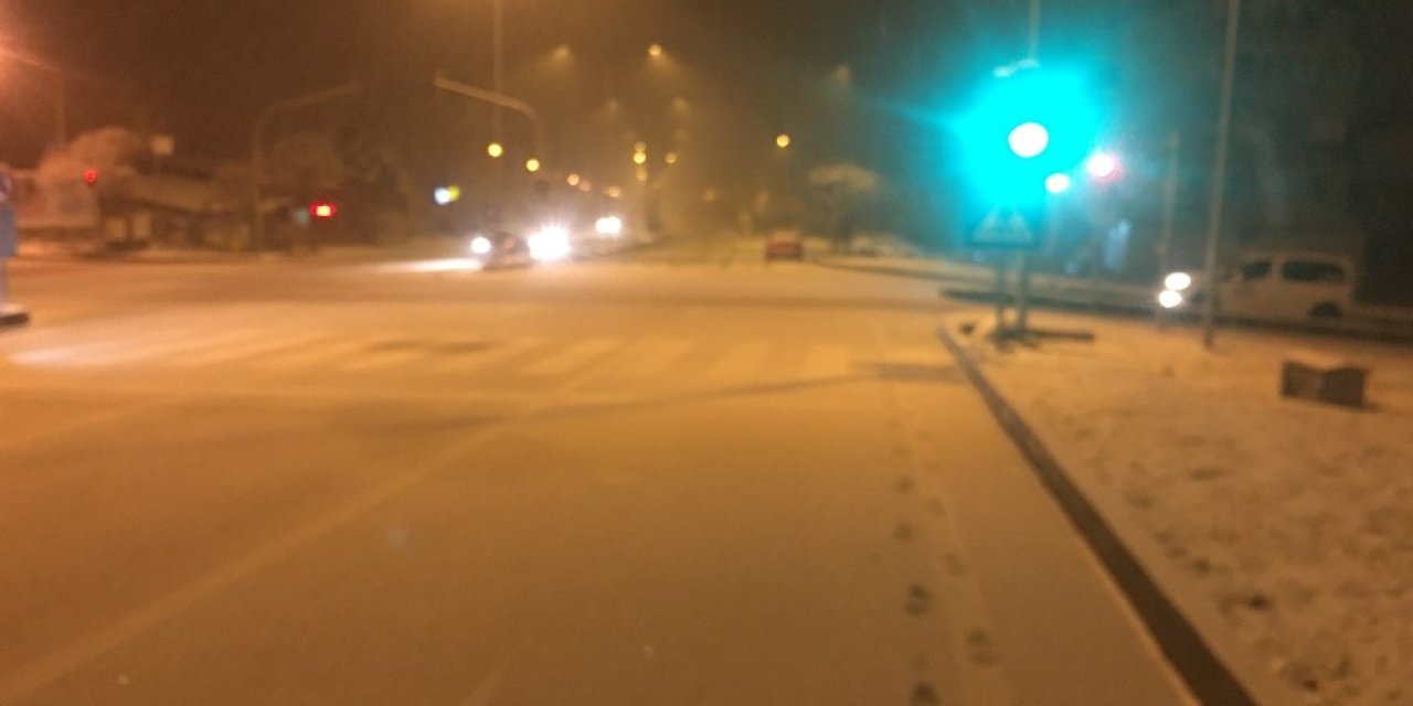 Osmaneli’de Kar Yağışı Etkili Oldu