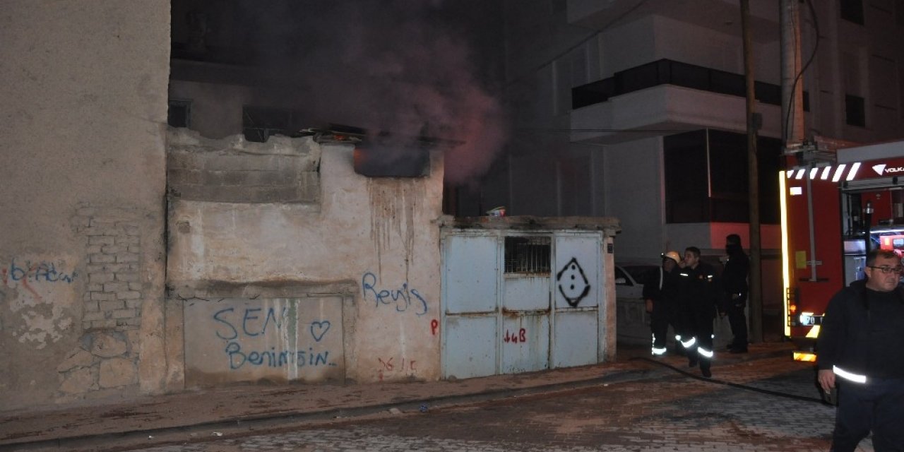 Müstakil Evin Tandır Odasında Çıkan Yangın Korkuttu