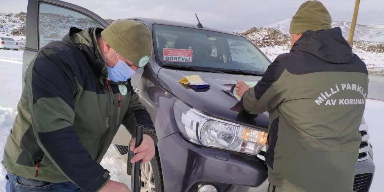 Van’da Sokağa Çıkma Kısıtlamasında Ava Giderken 1 Şahsa İşlem Yapıldı