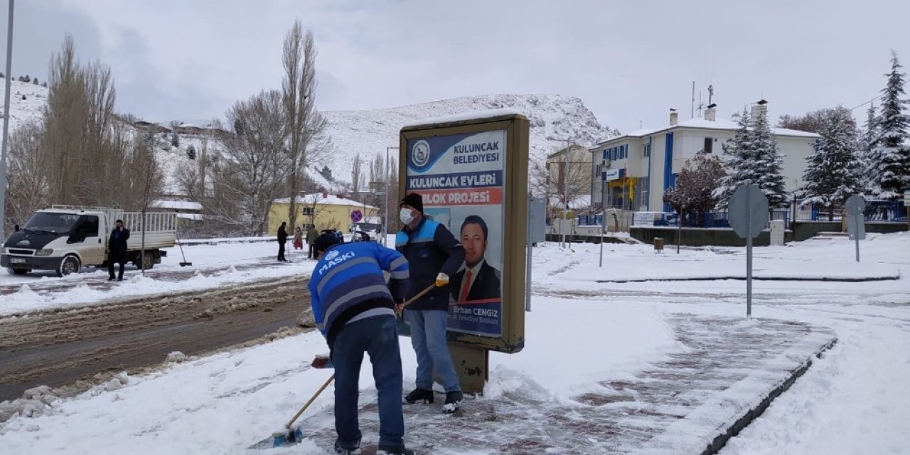 Kuluncak’ta Da Kar Etkili Oldu