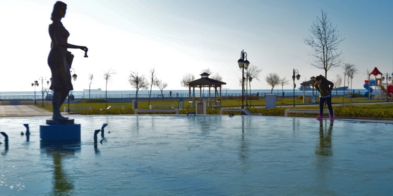 Tekirdağ’ı Buz Kesti