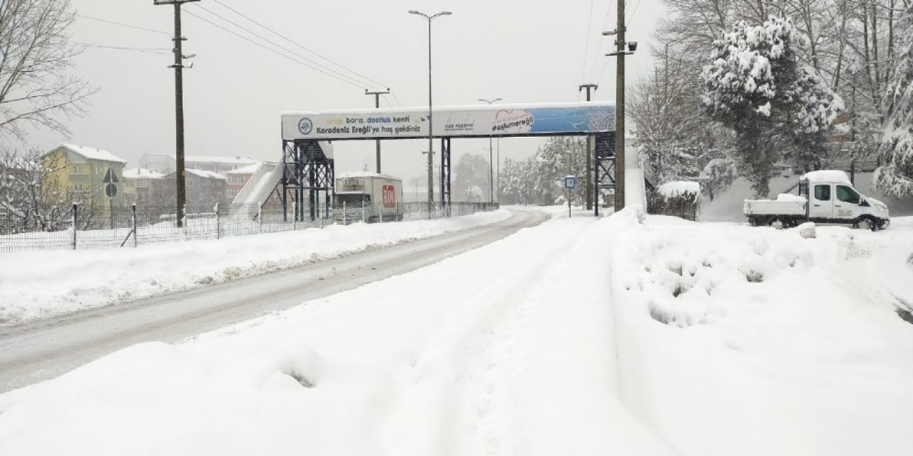 Kar Yağışı Tüm Şehri Esir Aldı