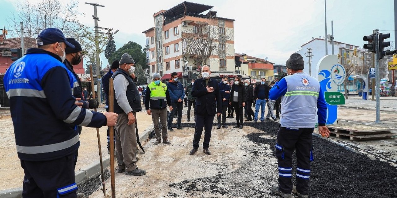 Büyükşehir Sokağa Çıkma Kısıtlamalarını Fırsata Çeviriyor
