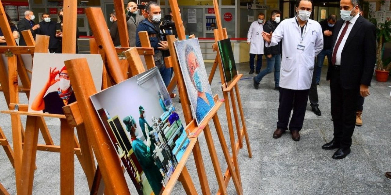 Sağlık Çalışanlarından Korona Virüs Farkındalık Sergisi